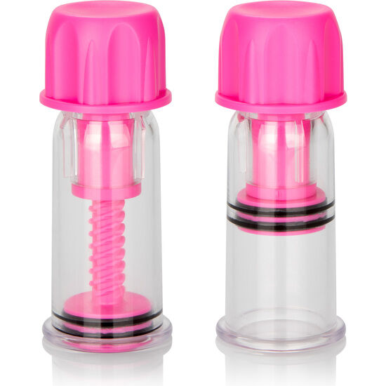 CALEXOTICS – VACCUM TWIST PINK NIPPLES STIMULATING WAVES