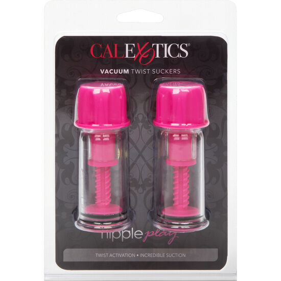 CALEXOTICS – VACCUM TWIST PINK NIPPLES STIMULATING WAVES