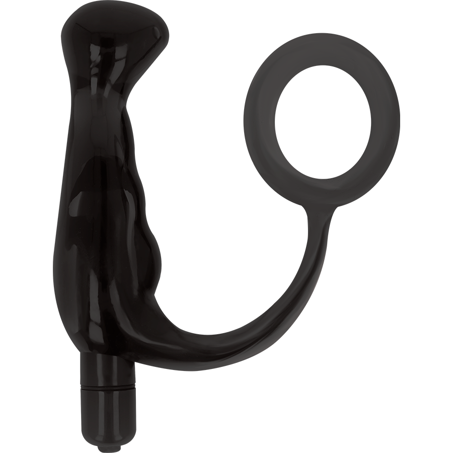 ADDICTED TOYS – VIBRATOR PROST TICO BLACK 10 CM