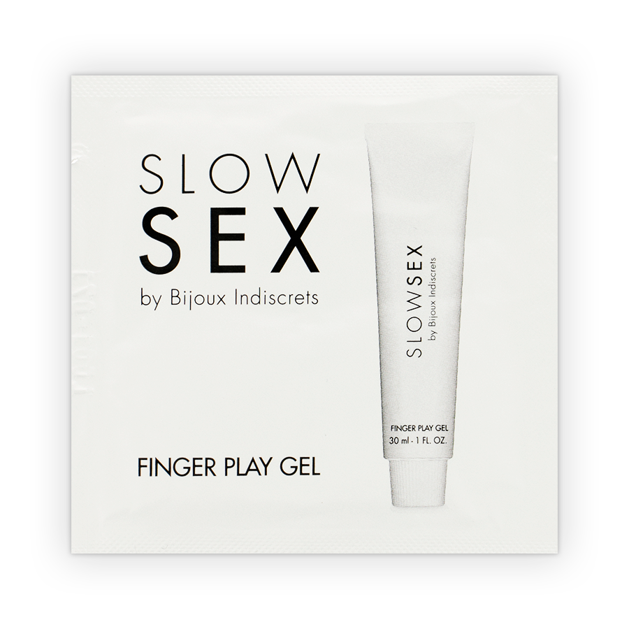 BIJOUX – SLOW SEX MASSAGE GEL WITH FINGER PLAY SINGLE DOSE