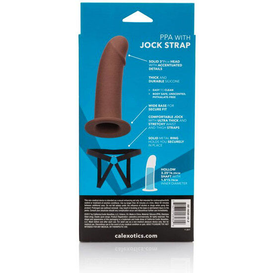 CALEXOTICS – PPA WITH JOCK STRAP BROWN
