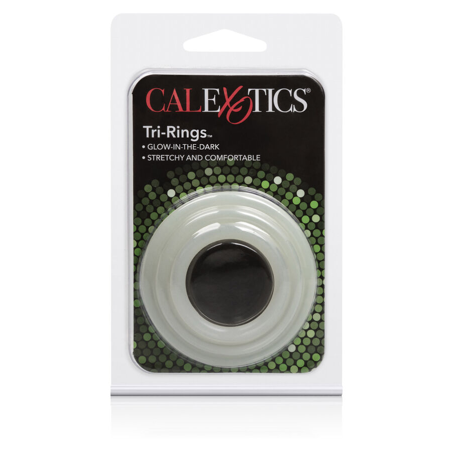 CALEXOTICS – TRI-RINGS GLOW IN THE DARK