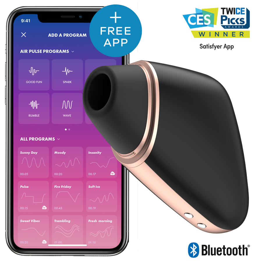 SATISFYER LOVE TRIANGLE ESTIMULADOR Y VIBRADOR – BLANCO