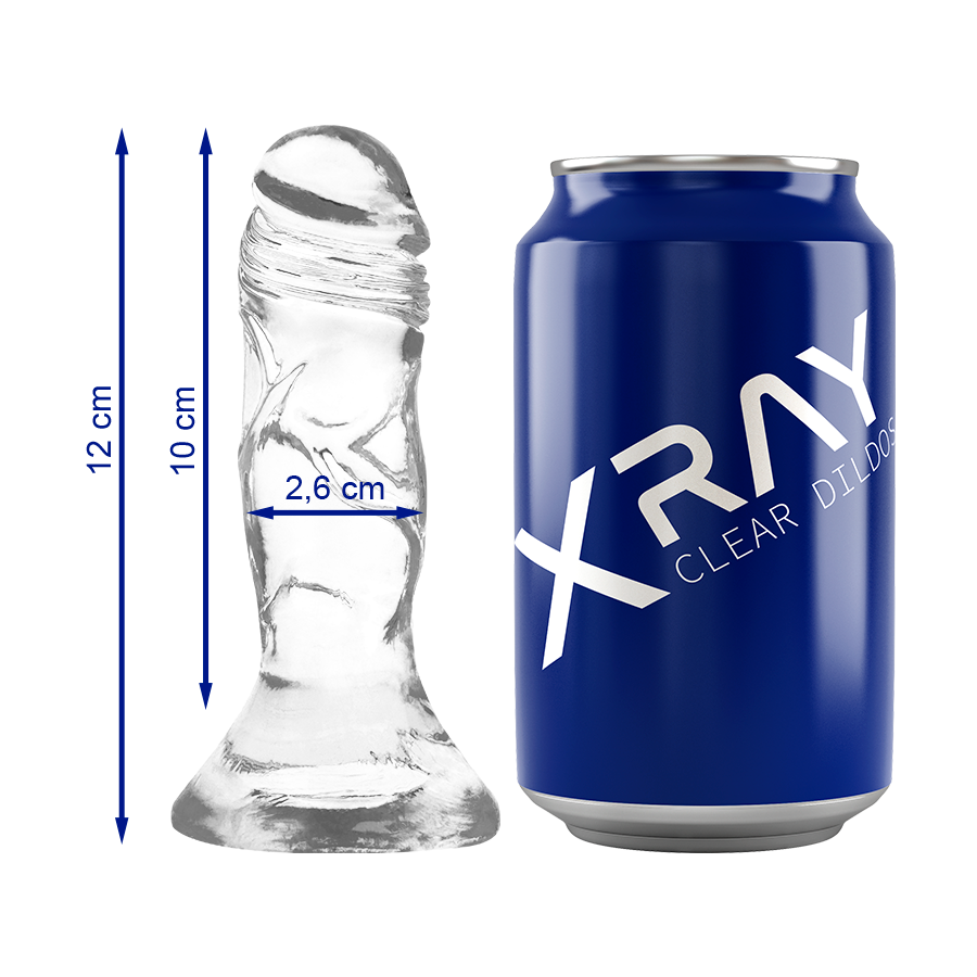 X RAY – CLEAR COCK 12 CM -O- 2.6 CM