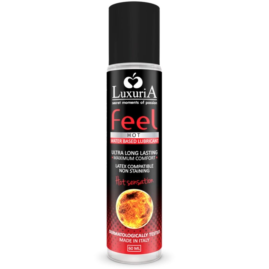 INTIMATELINE – LUXURIA FEEL HOT SENSATION WATER BASED LUBRICANT 60 ML