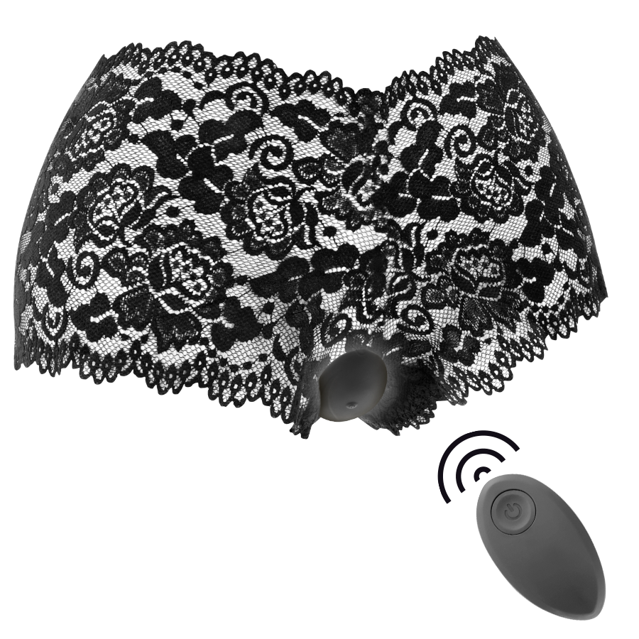 BLACKSILVER – ZARA REMOTE CONTROL STIMULATOR WITH FREE PANTY