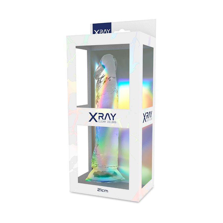 X RAY – CLEAR COCK 21 CM -O- 4 CM