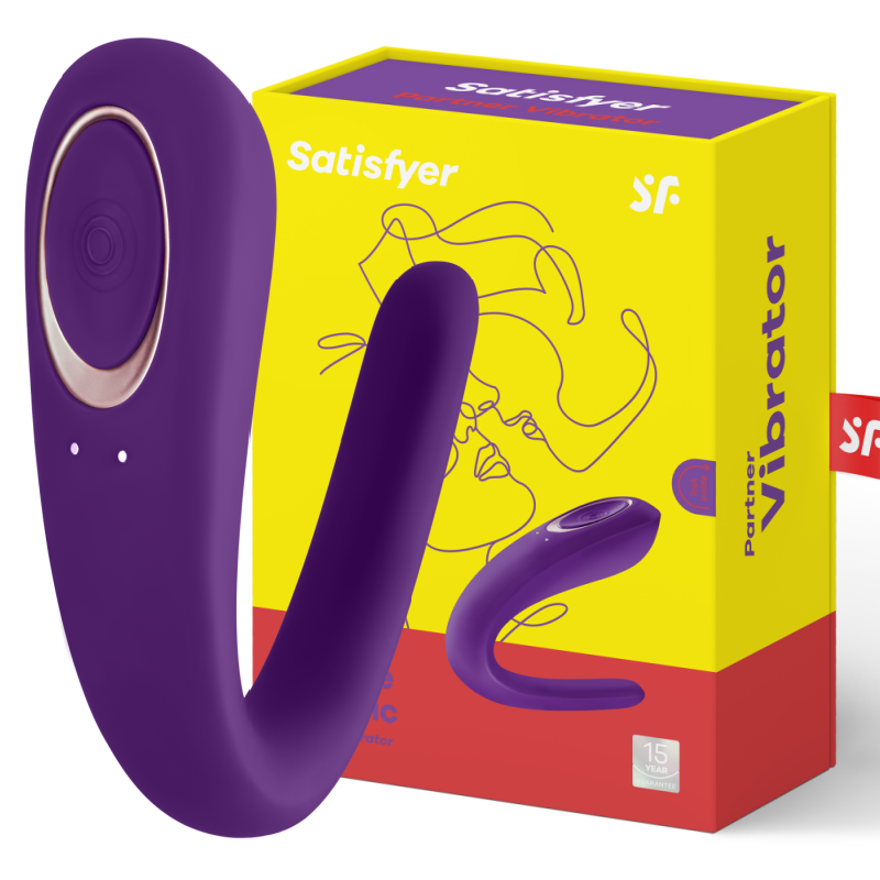 SATISFYER – PARTNER TOY VIBRATOR STIMULATING BOTH PARTNERS