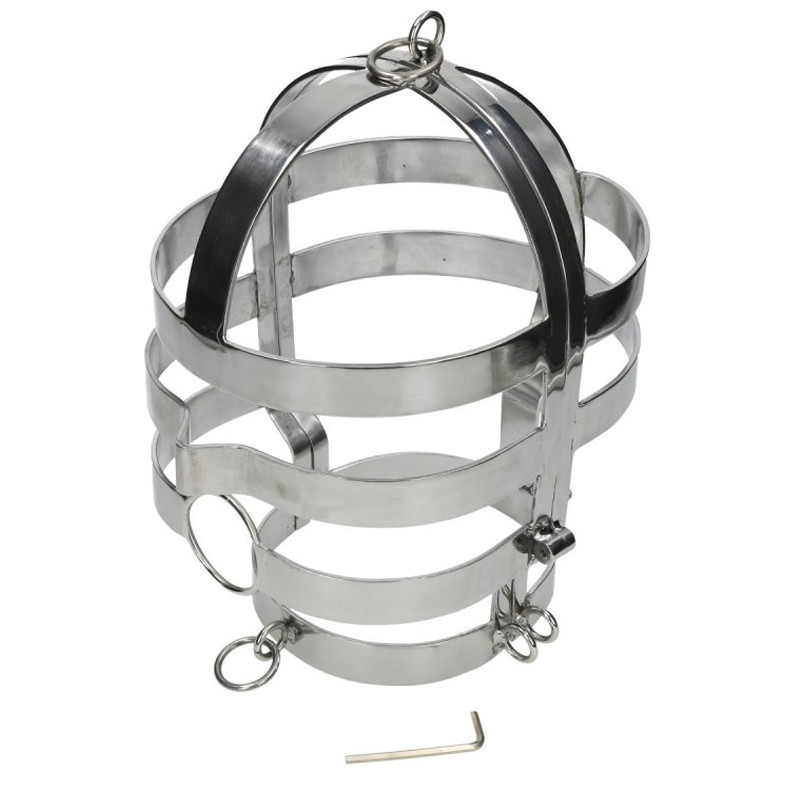 METAL HARD – MASK WITH STEEL NECKLACE