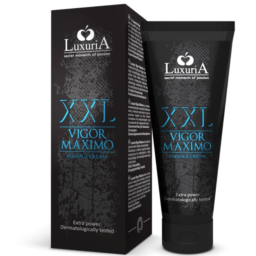 INTIMATELINE LUXURIA – XXL VIGOR MAXIMO MASSAGE CREAM 75 ML