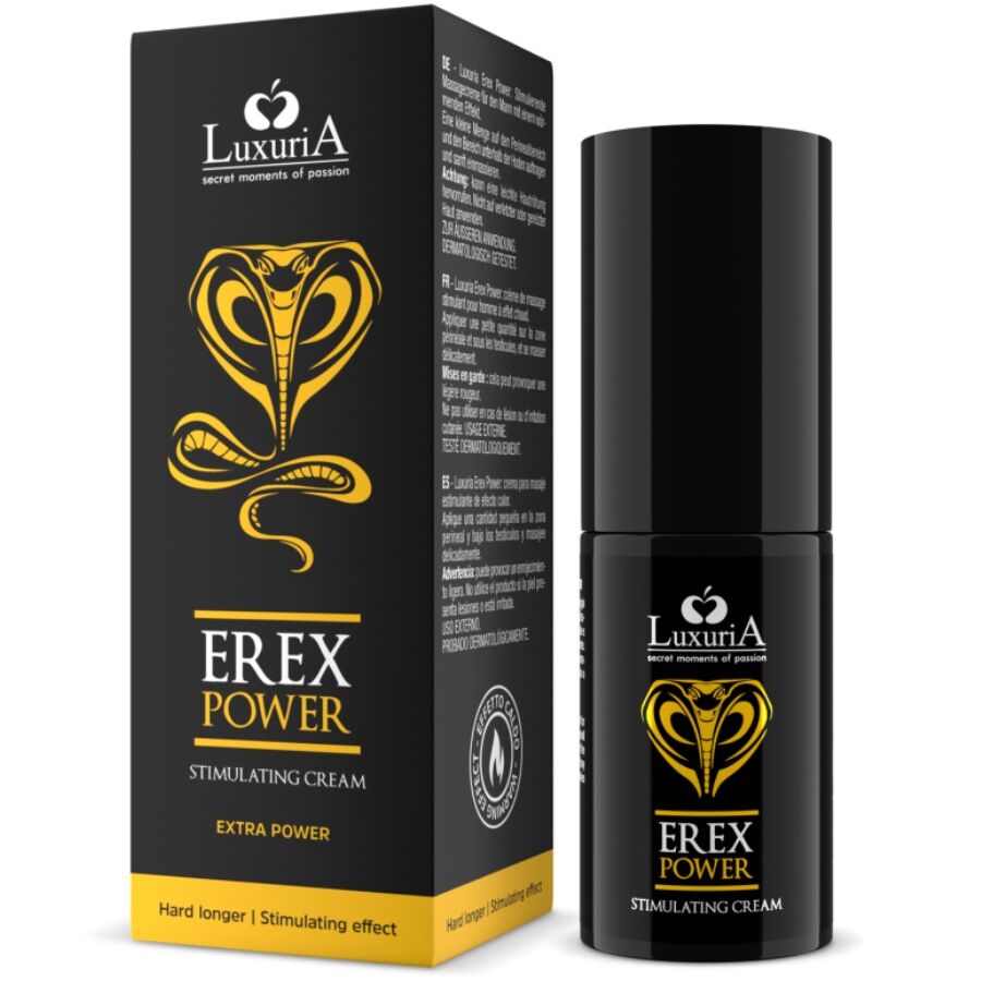 INTIMATELINE LUXURIA – EREX POWER HARD LONGER PENIS CREAM 30 ML