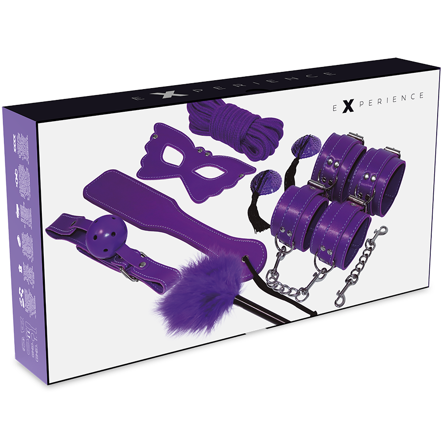 EXPERIENCE – BDSM FETISH KIT PURPLE SERIES