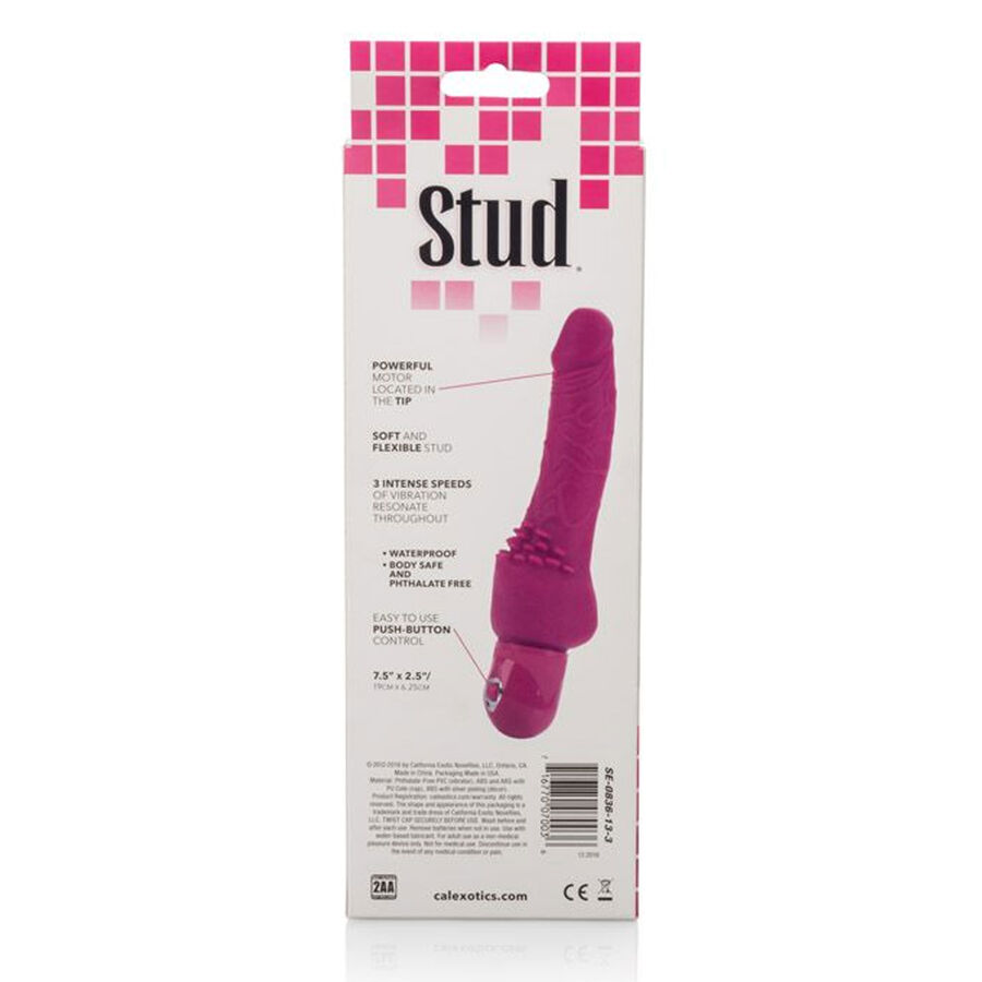CALEXOTICS – POWER STUD CLITERRIFIC PINK VIBRATOR