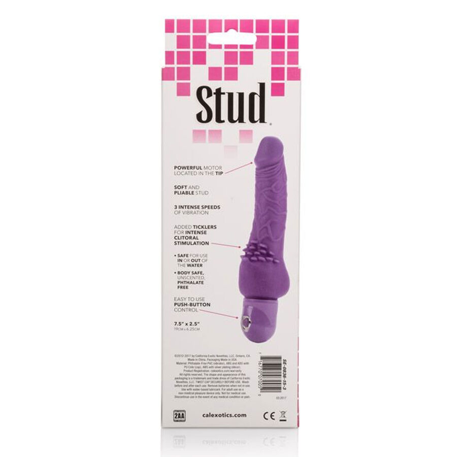 CALEXOTICS – POWER STUD CLITERRIFIC PURPLE VIBRATOR