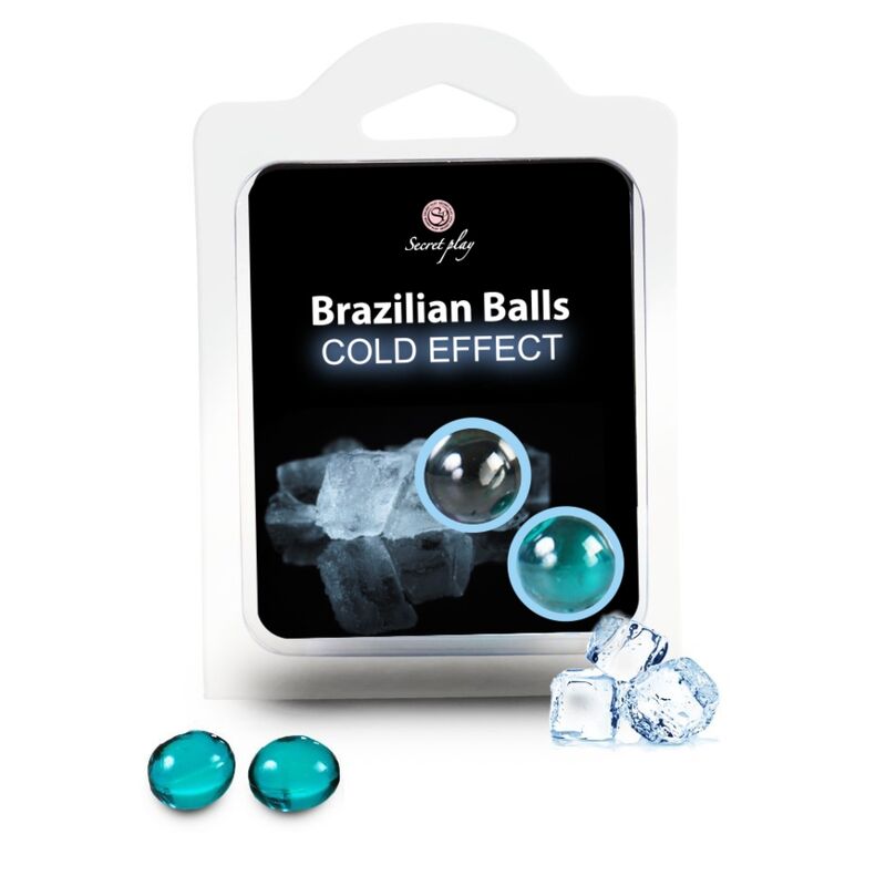 SECRETPLAY – BRAZILIAN BALLS COLD EFFECT 2 UNITS