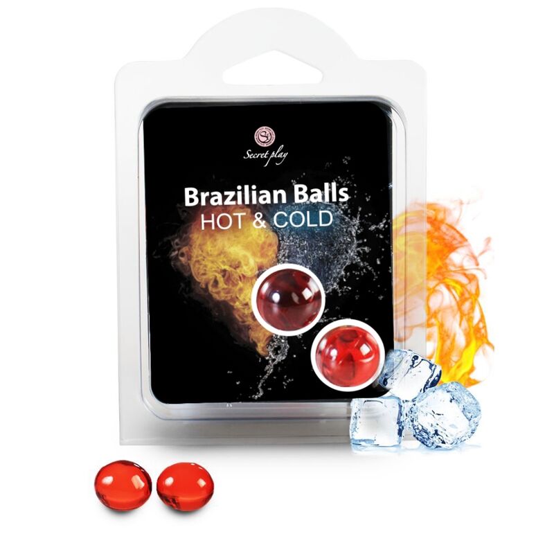 SECRETPLAY – BRAZILIAN BALLS HEAT  COLD EFFECT 2 UNITS