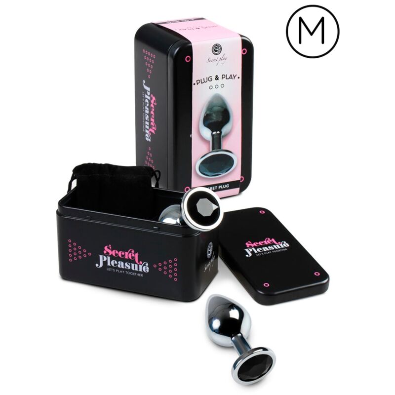 SECRETPLAY – ANAL PLUG BLACK M