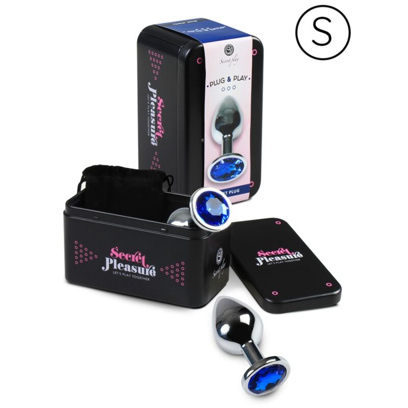 SECRETPLAY – ANAL PLUG BLUE S