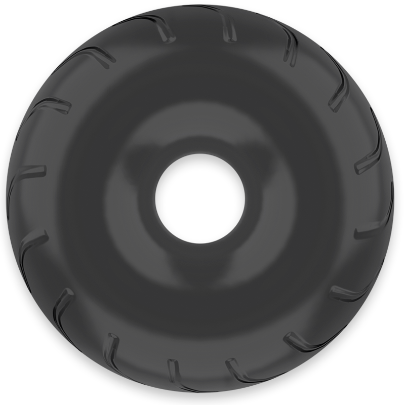 POWERING – SUPER FLEXIBLE AND RESISTANT PENIS RING 5CM PR08 BLACK