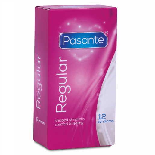 PASANTE – REGULAR CONDOMS 12 PACK
