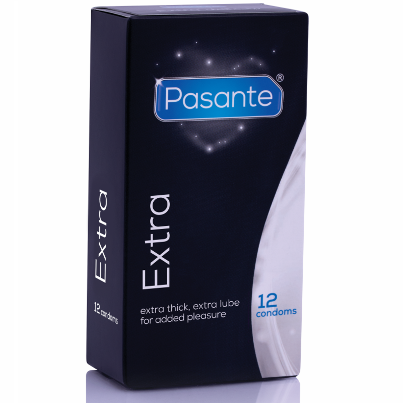 PASANTE – EXTRA CONDOM EXTRA THICK 12 UNITS