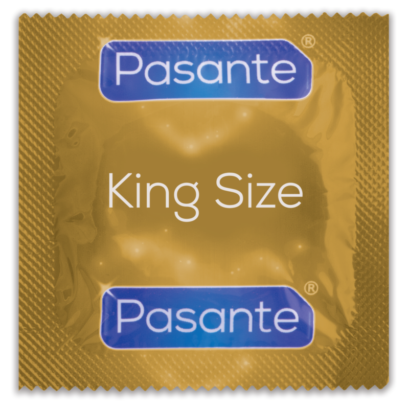 PASANTE – CONDOMS KING MS LONG AND WIDTH 12 UNITS