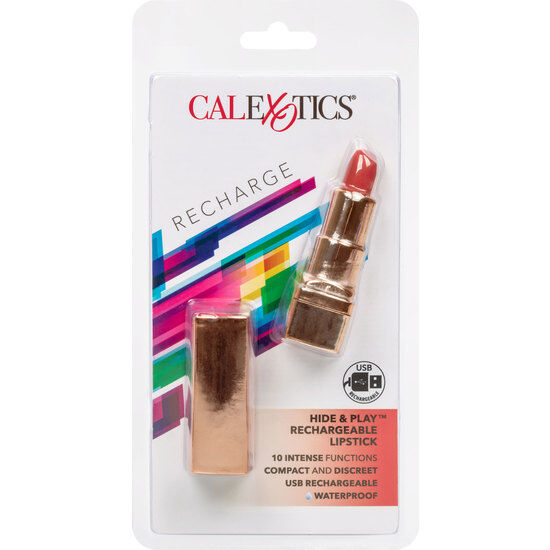 CALEXOTICS – BALA RECHARGEABLE LIPSTICK HIDE  PLAY RED
