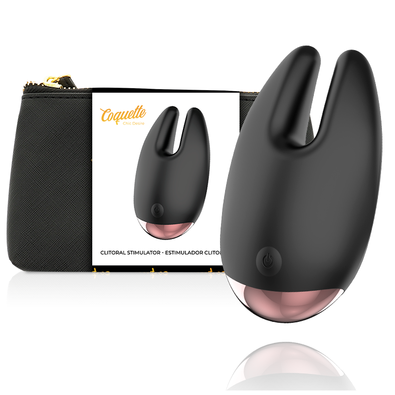 COQUETTE CHIC DESIRE – CLITORIAL STIMULATOR BLACK / GOLD