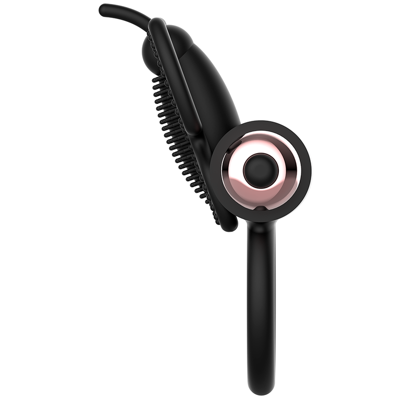 COQUETTE CHIC DESIRE – COCK RING BUTTERFLY WITH VIBRATOR BLACK/ GOLD