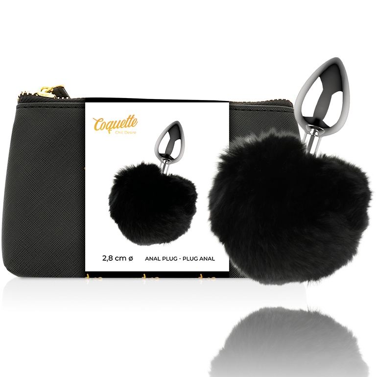 COQUETTE CHIC DESIRE – ANAL PLUG METAL SIZE L 2.8 X 4.1 CM