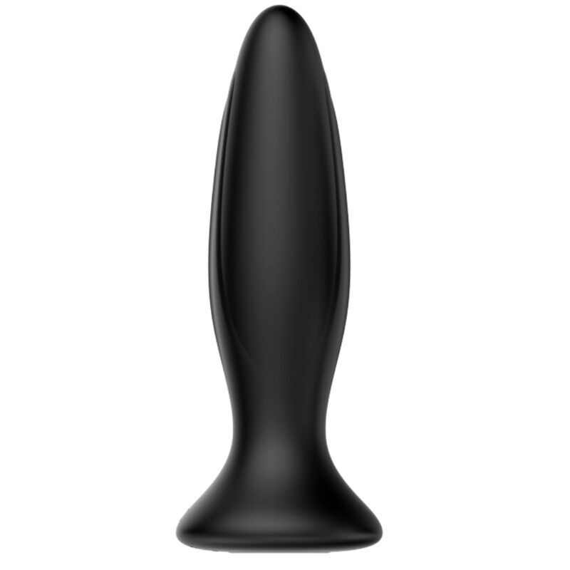 MR PLAY – RECHARGEABLE BLACK VIBRATOR ANAL PLUG