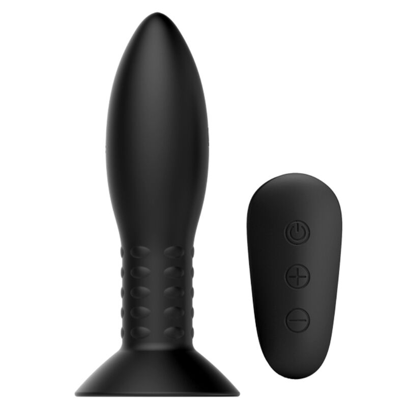 MR PLAY – PLUG WITH BLACK ROTATING BALLS REMOTE CONTROL