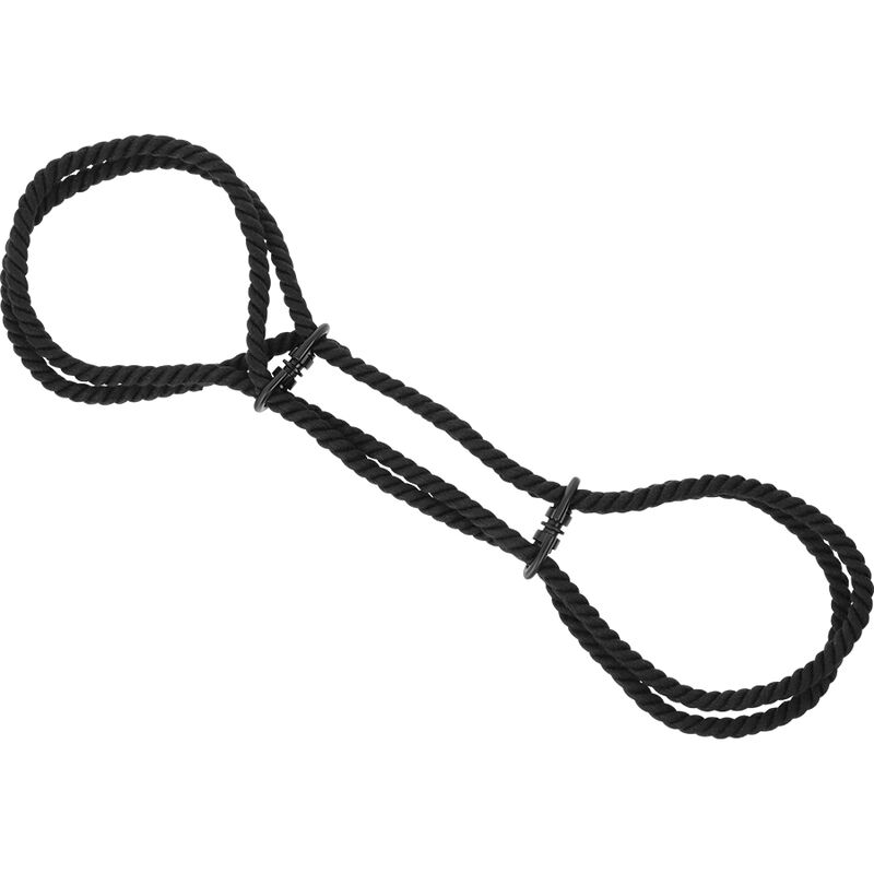 DARKNESS – 100% COTTON ROPE HANDCUFFS OR ANKLE HANDCUFFS