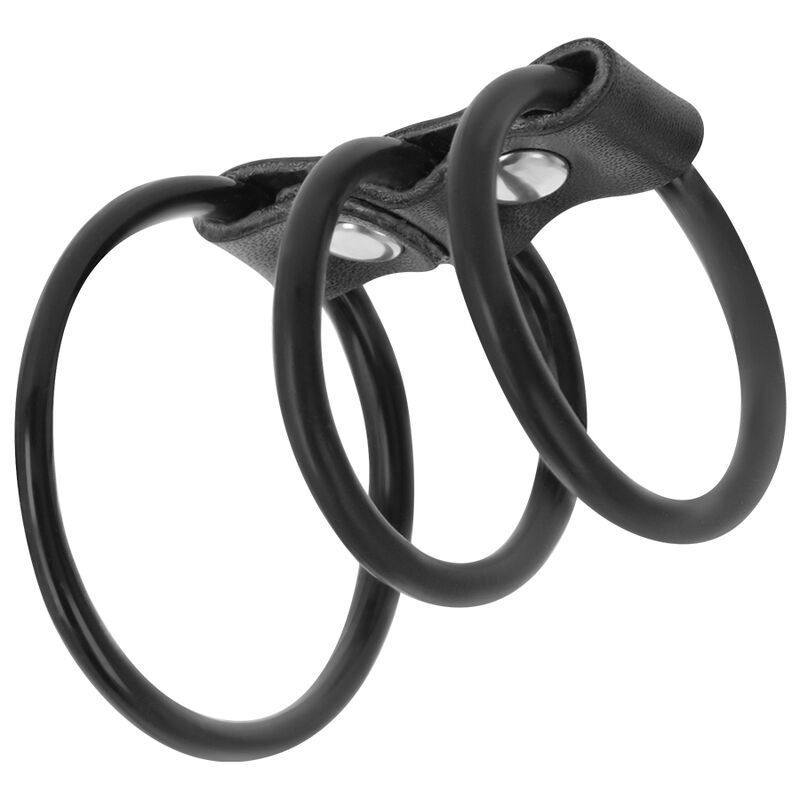 DARKNESS – SET OF 3 FLEXIBLE PENIS RINGS