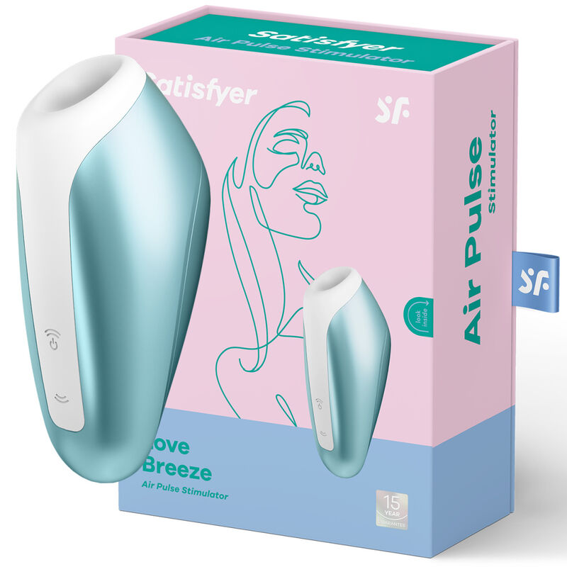 SATISFYER – LOVE BREEZE SUCTIONER ICE BLUE