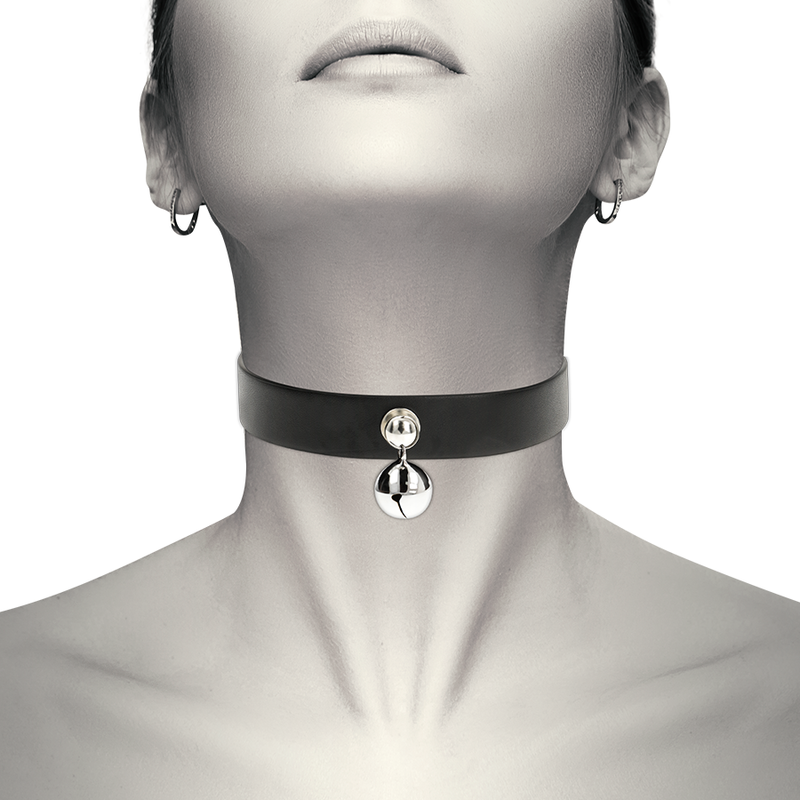 COQUETTE CHIC DESIRE – VEGAN LEATHER NECKLACE WOMAN RATTLE ACCESSORY
