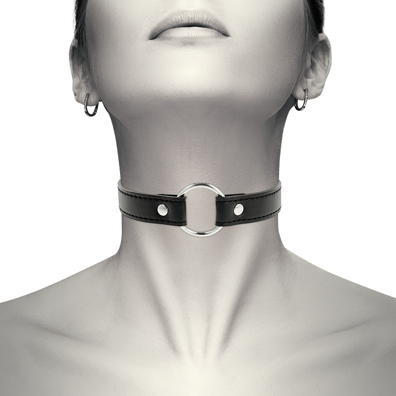 COQUETTE CHIC DESIRE – VEGAN LEATHER NECKLACE WOMAN ACCESSORY