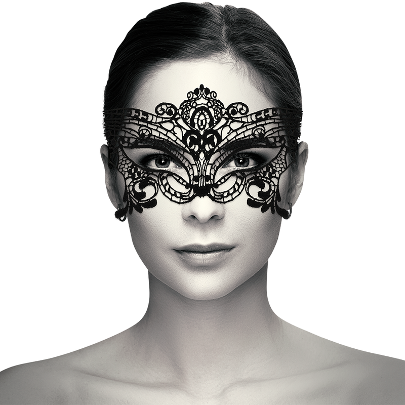 COQUETTE CHIC DESIRE – LACE MASK BLACK