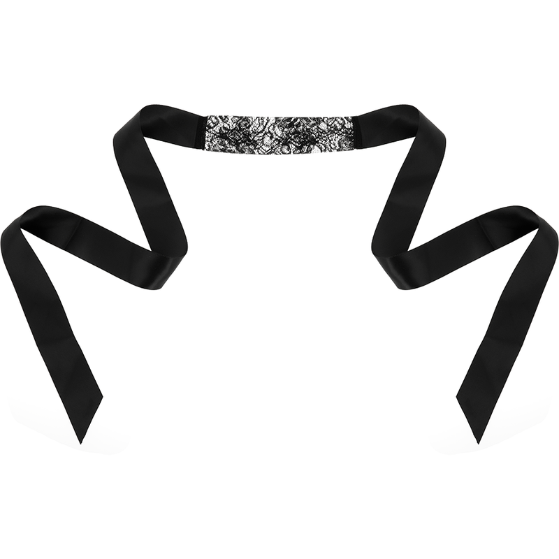 COQUETTE CHIC DESIRE - LACE MASK BLACK - Image 3