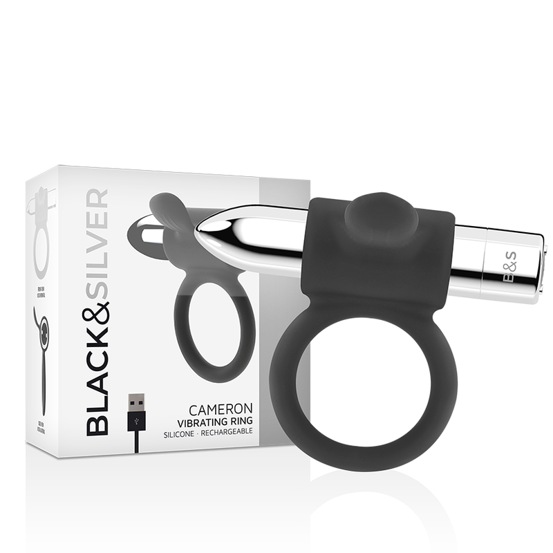 BLACKSILVER – CAMERON RECHARGEABLE RING SILVER