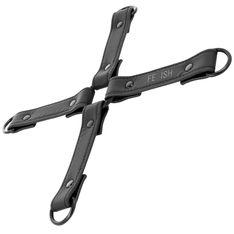 FETISH SUBMISSIVE – VEGAN LEATHER HANDCUFF UNION