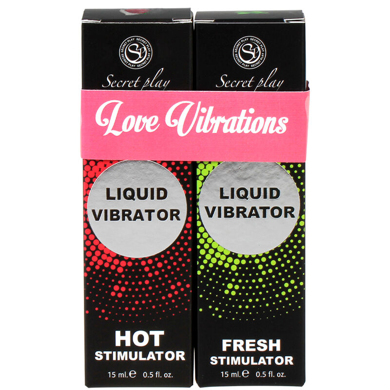 SECRETPLAY – LIQUID VIBRATOR LOVE VIBRATIONS PACK