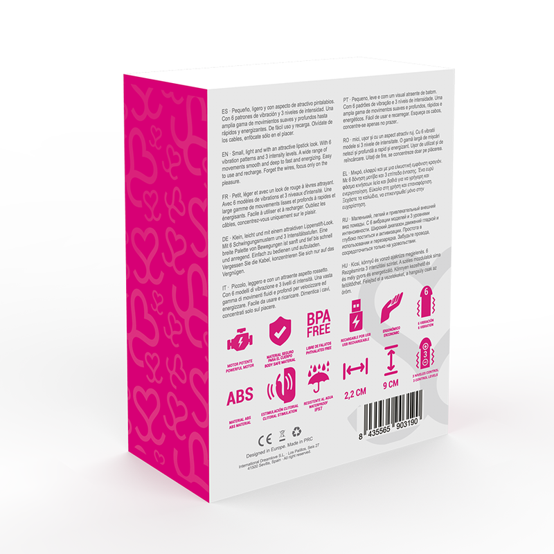 MORESSA - IVY VIBRATOR STIMULATOR TRAVEL PINK - Image 4