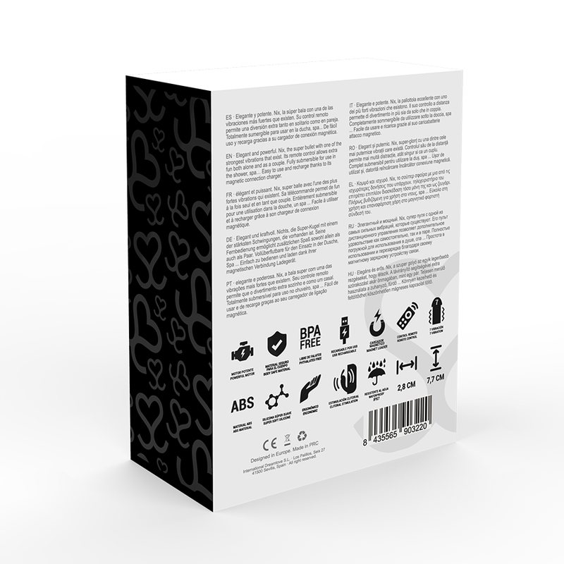MORESSA - NIX VIBRATOR REMOTE CONTROL BLACK - Image 4