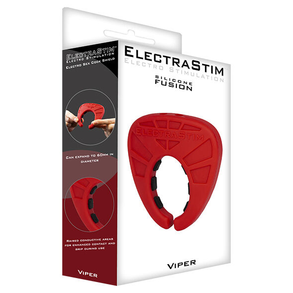 ELECTRASTIM – SILICONE FUSION VIPER COCK SHIELD