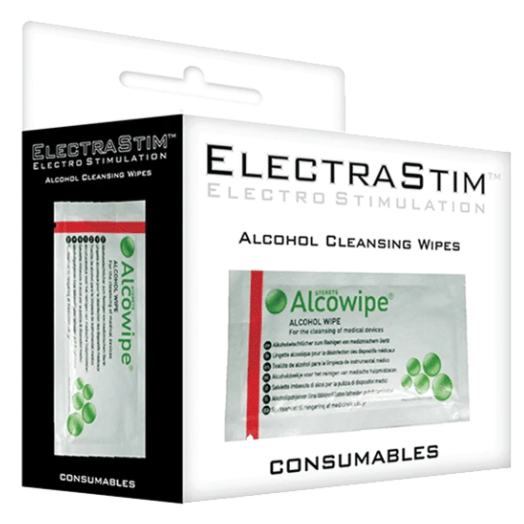 ELECTRASTIM – ALCOHOL CLEANSING WIPES 10 UNITS