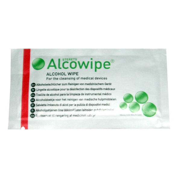 ELECTRASTIM – ALCOHOL CLEANSING WIPES 10 UNITS