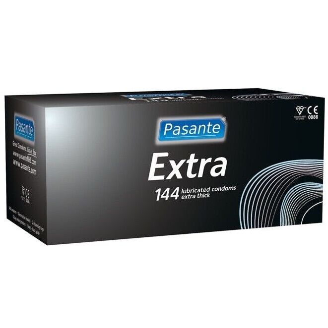 PASANTE – EXTRA THICK CONDOMS 144 UNITS