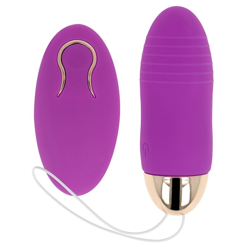 OHMAMA – REMOTE CONTROL VIBRATING EGG 10 SPEEDS PURPLE