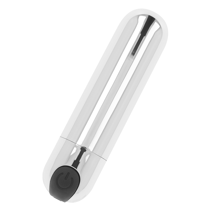 OHMAMA – SILVER VIBRATING BULLET 8 CM